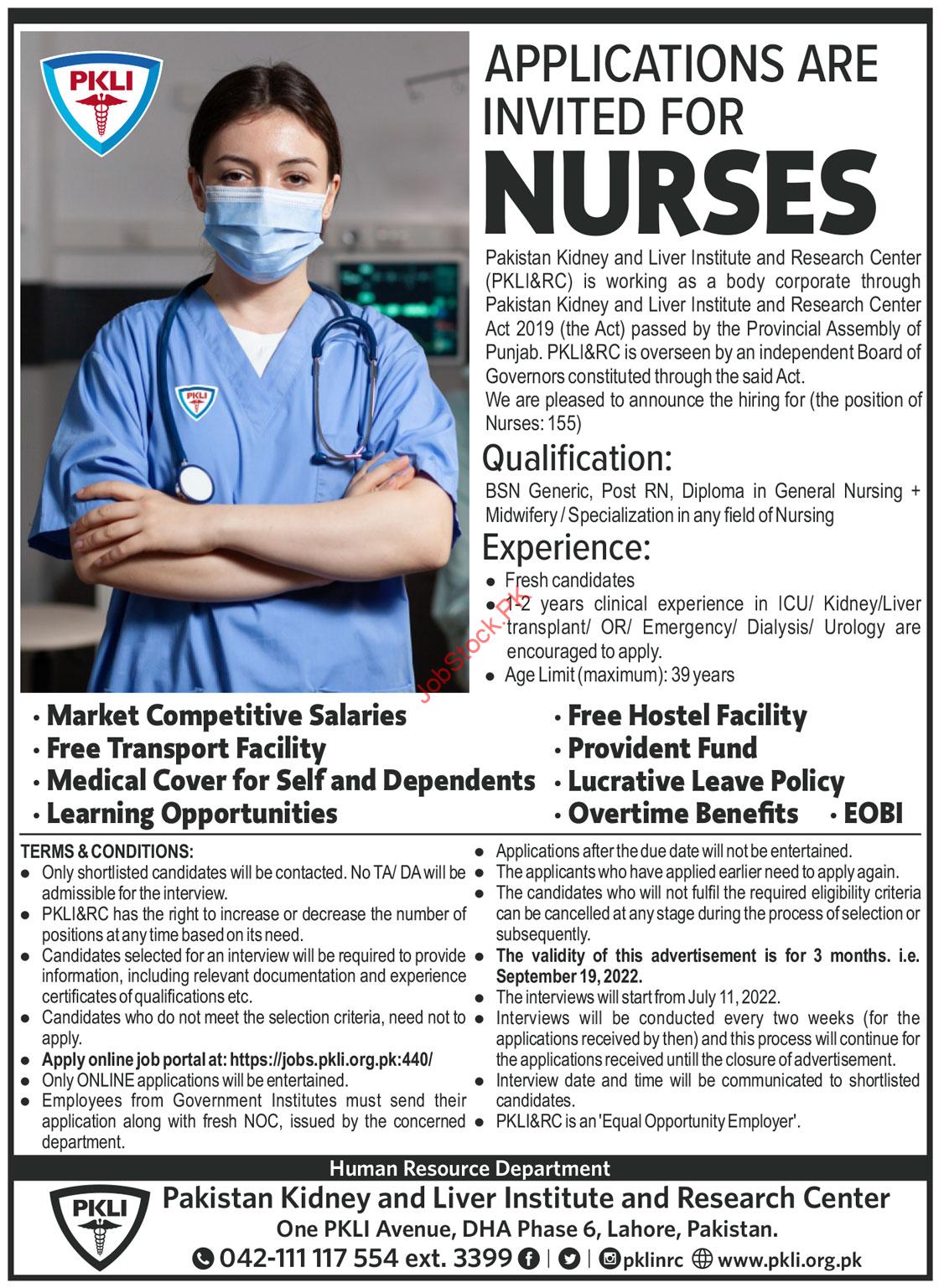 Kidney Hospital Nurse Jobs 2022