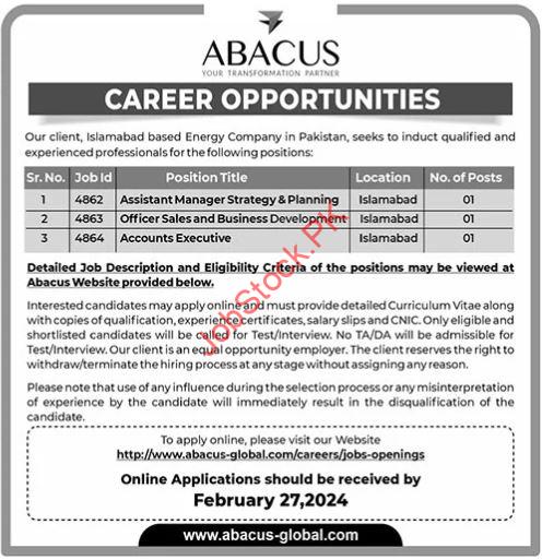 Management Jobs in Abacus Global