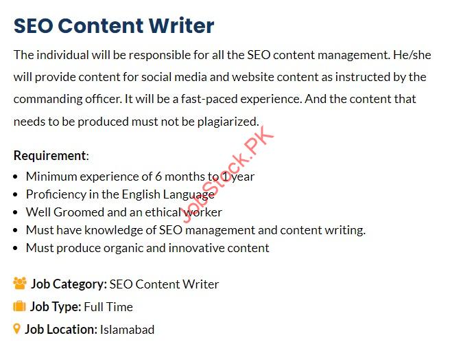 SEO Content Writer job at Sky Marketing